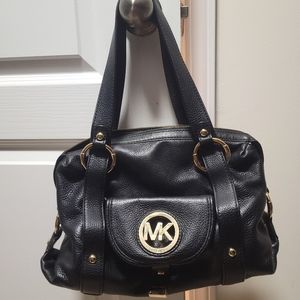 Michael Kors Fulton Large Leather Satchel